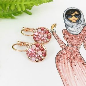 Rose Gold Shimmer Earrings